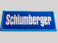 Geborduurd logo Schlumberger